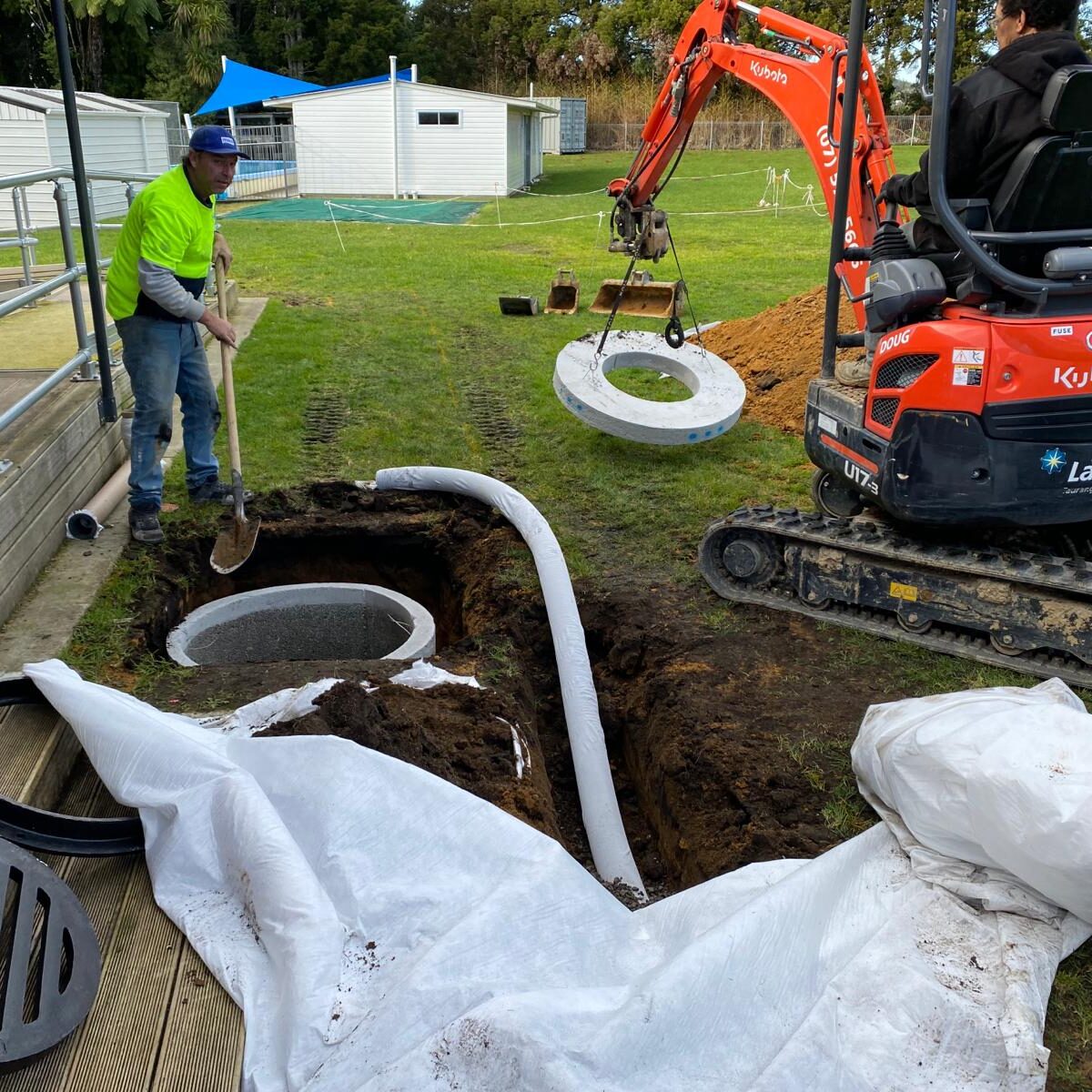 Drainlaying